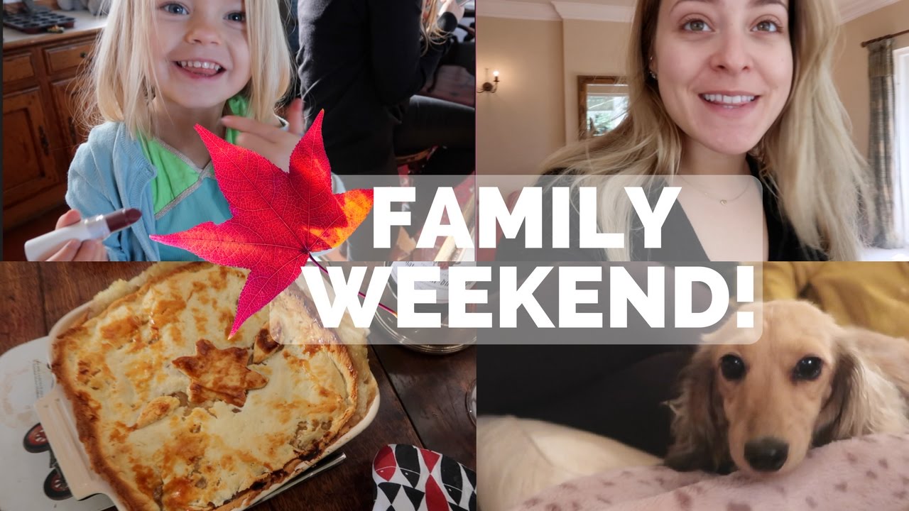 BIG FAMILY WEEKEND! Vlogtober 1 & 2