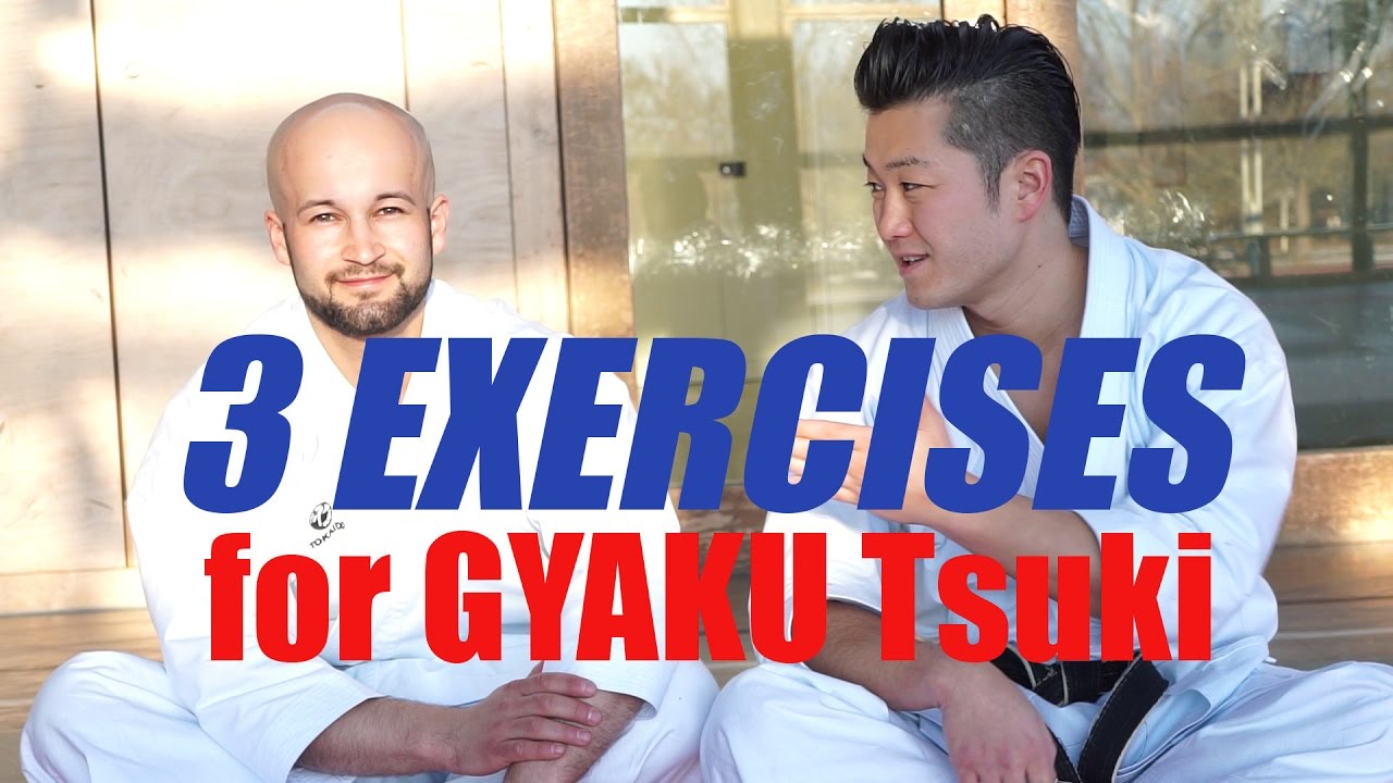 3 IMPORTANT EXERCISES FOR A STRONG GYAKU ZUKI (ENG SUB) - karate reverse punch - TEAM KI