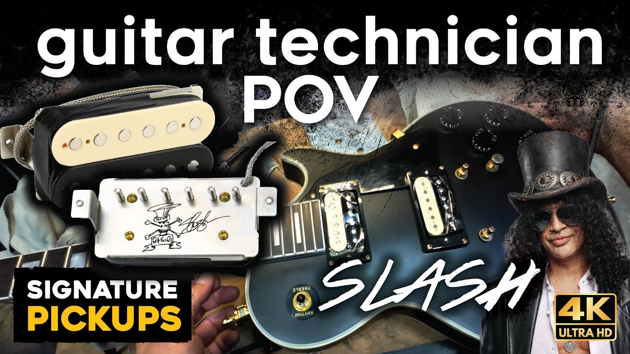 Slash Signature Pickups Install + Les Paul Clone | Guitar Setup POV