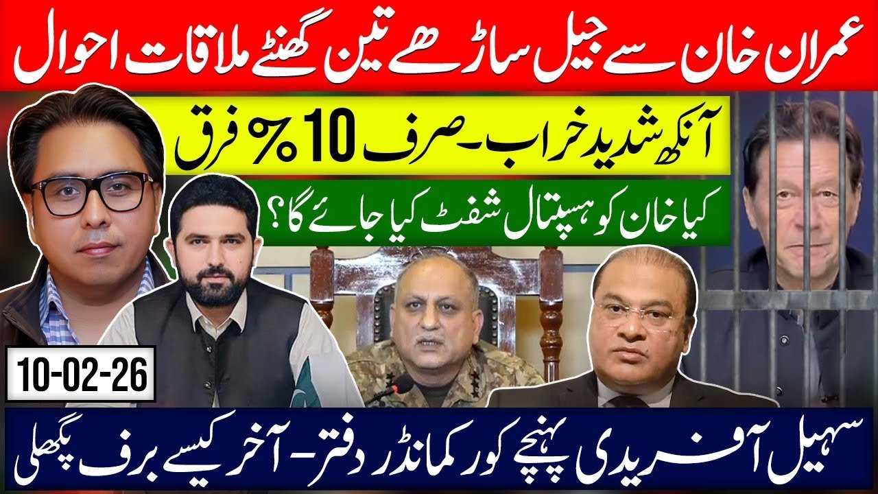 Inside the Jail: 3.5-Hour Meeting with Imran Khan — Full Details-Afridi in Corps Commander’s Office