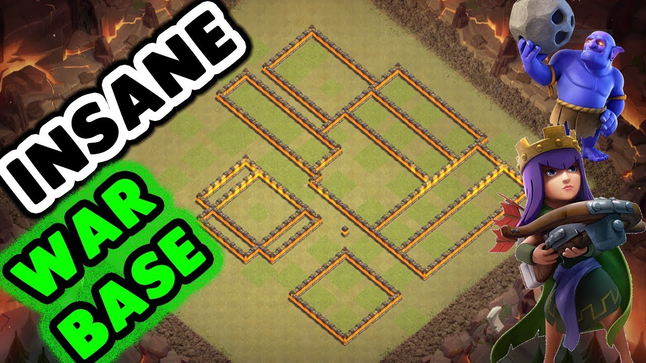 Best Th10 (Town Hall 10) War Base With Replay Anti All Troops Anti 3 Star Anti 2 Star Clash Of Clans