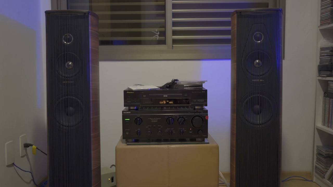 What's a difference a day make on SONUS FABER Olympica II and Sony amplifier.