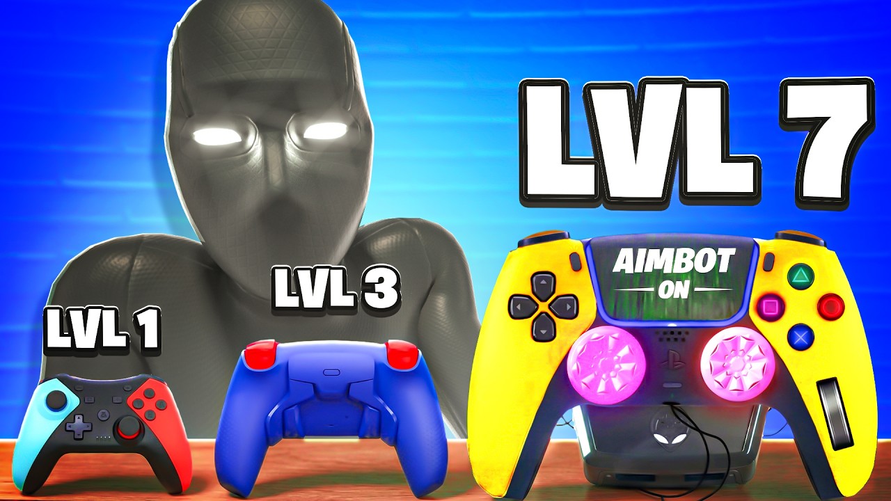 I Tried 7 Levels of Pro Controllers...