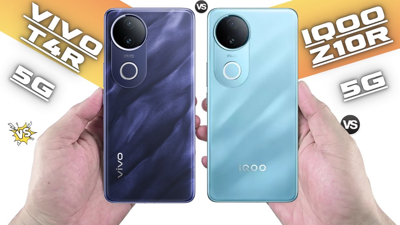Vivo T4R 5G Vs iQOO Z10R 5G || iqoo z10r vs vivo t4r | Best Phone Under 20000/- || t4r vs z10r