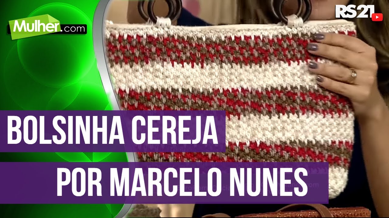 Bolsinha cereja por Marcelo Nunes – 28/02/2018 – Mulher.com