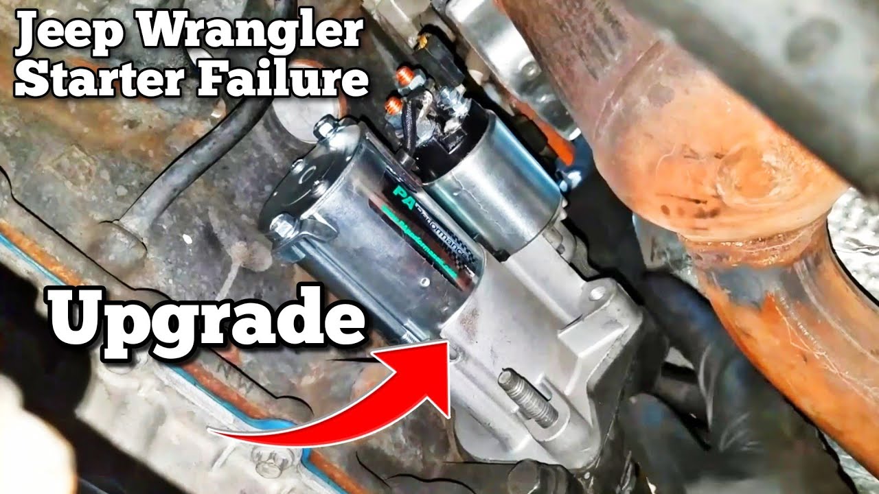 Jeep Wrangler Starter Replacement         Again