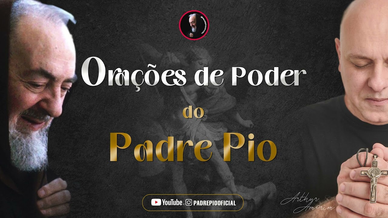 FICA SENHOR COMIGO / ORA&Ccedil;&Otilde;ES DE PODER DO PADRE PIO #2