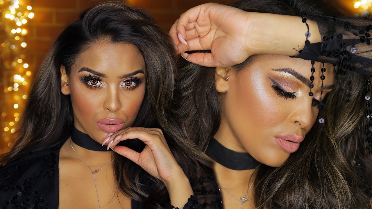 New Years Eve Soft Glam Makeup Tutorial| N1kk1sSecr3t