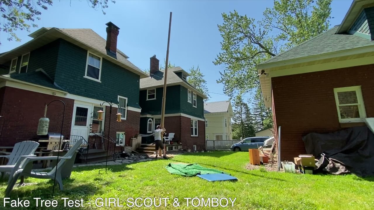 Fake Tree Test GIRL SCOUT & TOMBOY Bodhi Werner and Clare Cooley