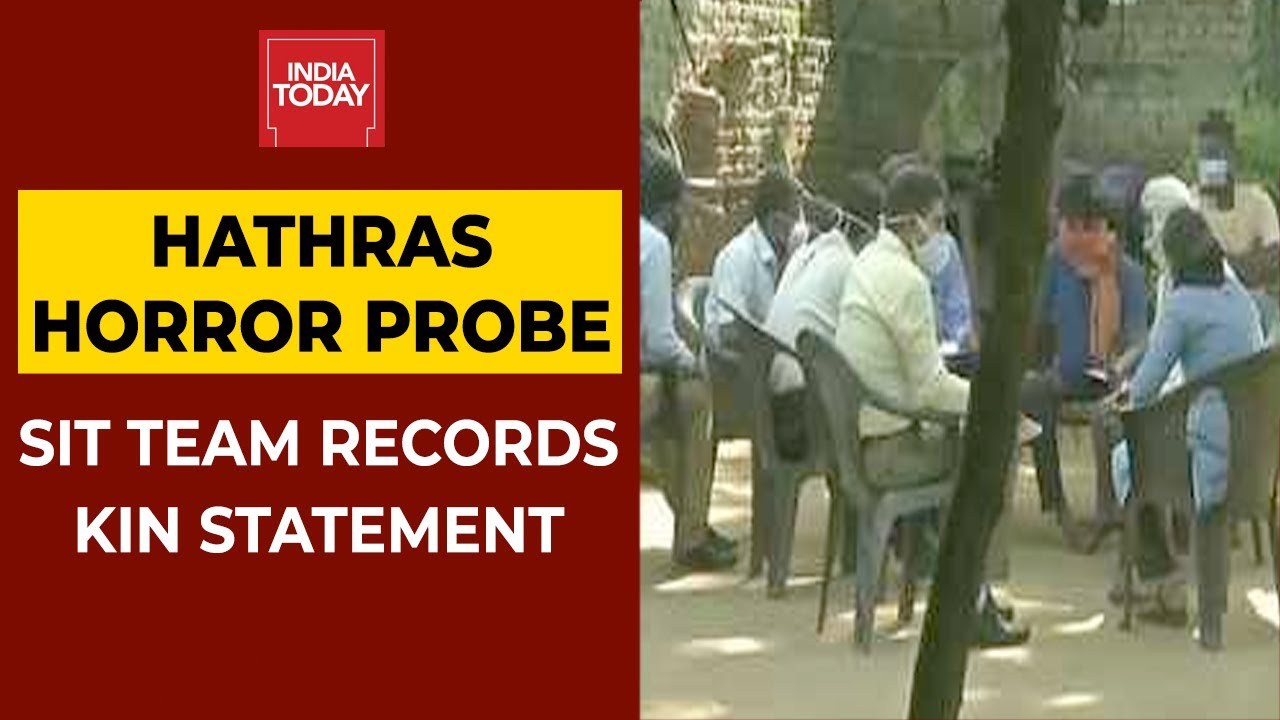 Hathras Horror Probe: SIT Team In Hathras Village, Records Family's Statement