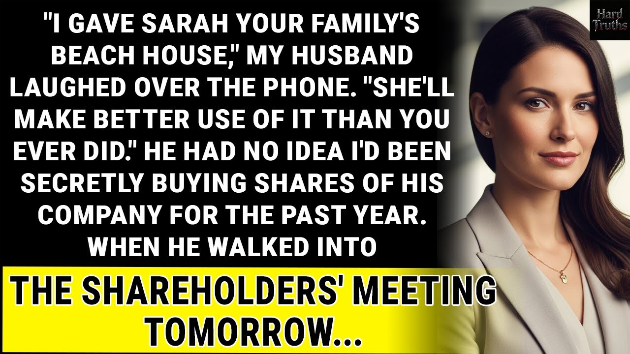 My husband gave my inheritance to his mistress. He didn't know I owned his company.