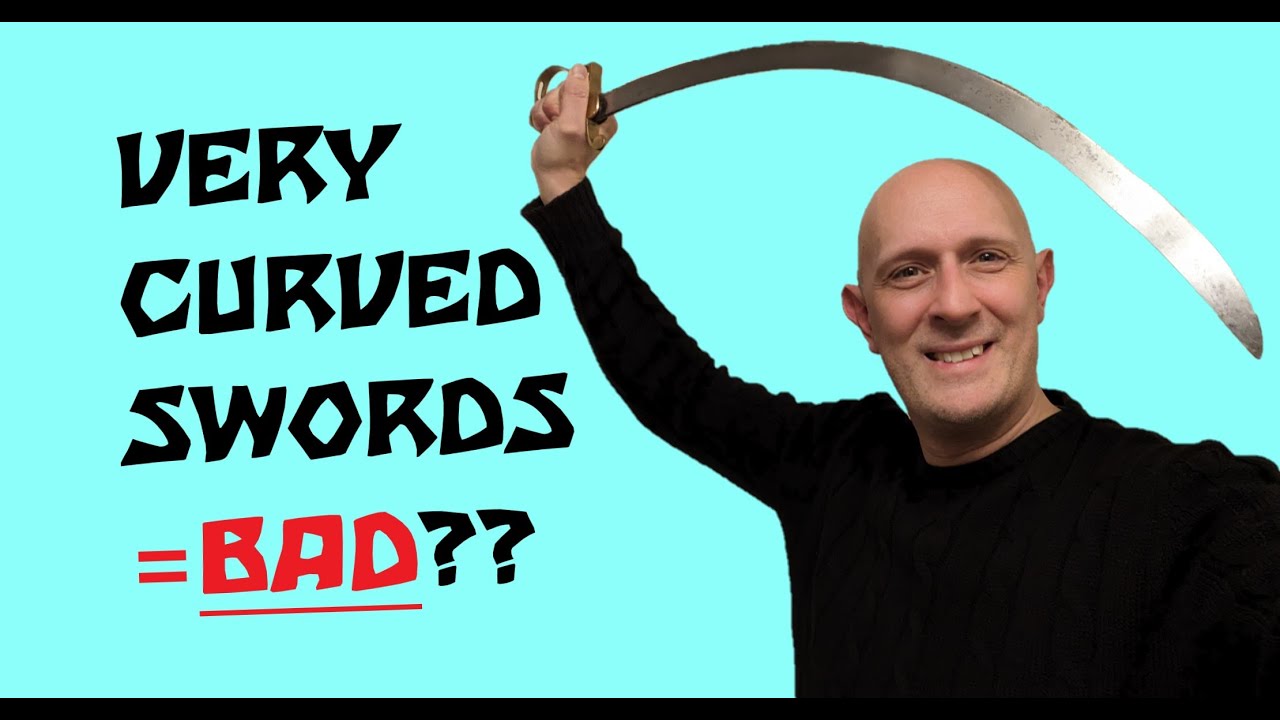 Very Curved 'Scimitar' Type Swords are WORSE than Straighter Swords?
