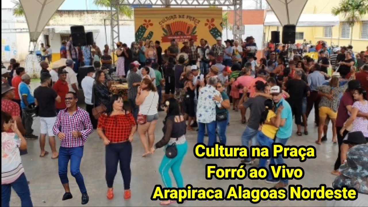 CULTURA NA PRAÇA DANÇA AO VIVO ARAPIRACA ALAGOAS