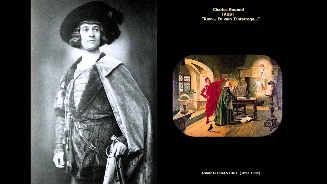 Tenore GEORGES THILL - Faust 