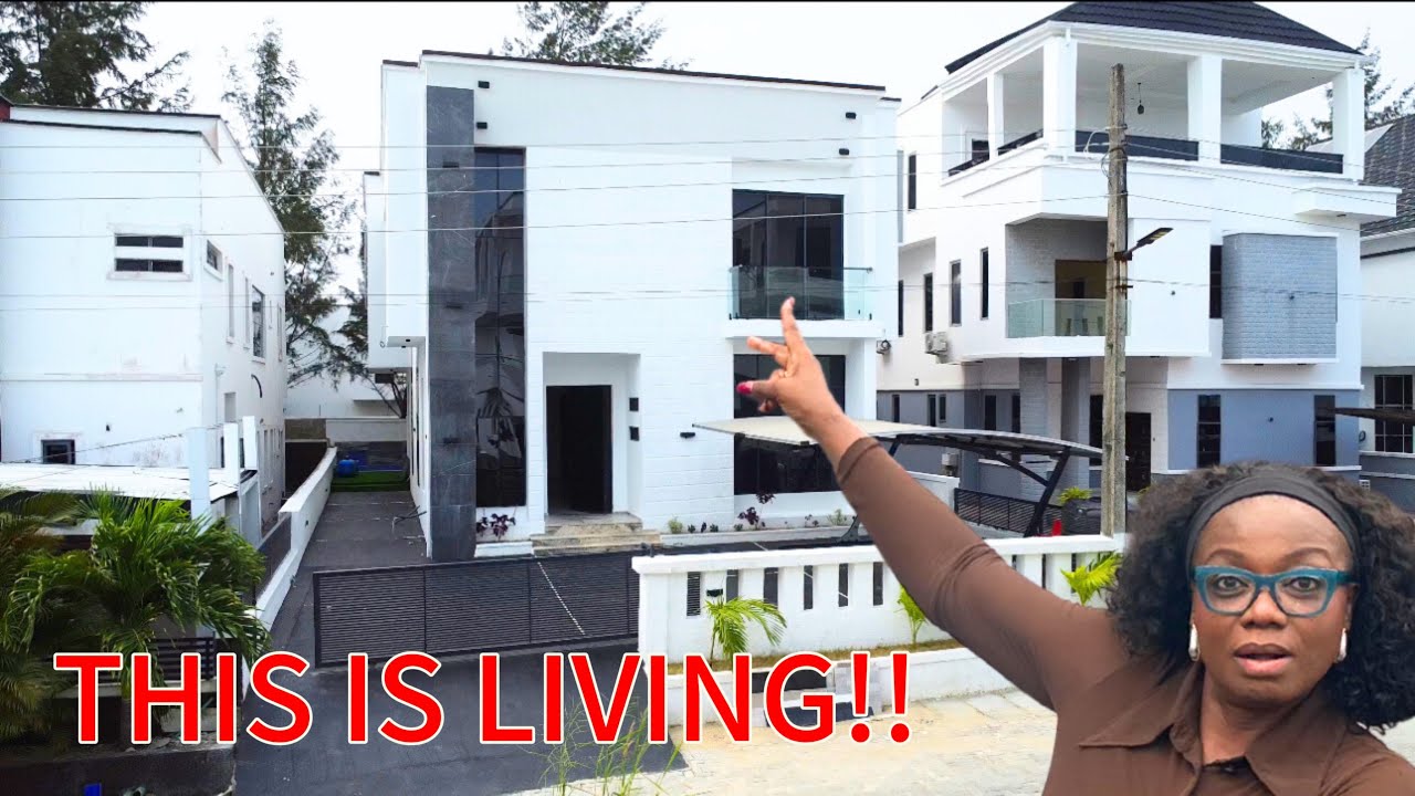 ₦420M Luxury 5-Bedroom Detached Home in Ikota Lekki | Pool, Secure Estate & Full Tour