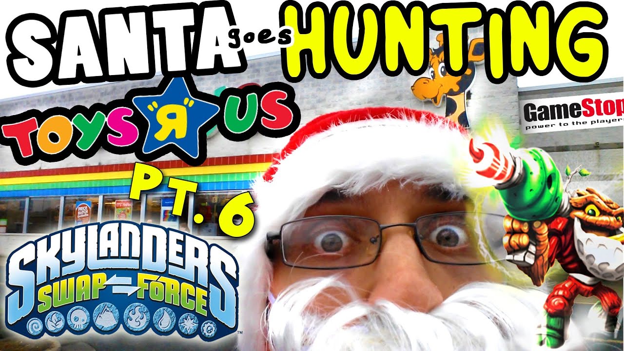 Santa Hunts 4 Jolly Bumble Blast - Skylanders Swap Force Hunting pt. 6 (Christmas Style)