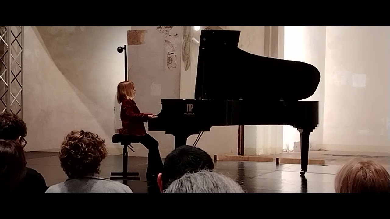 ALBERTO CARTUCCIA CINGOLANI (8yo) plays SAINT-SAENS Les cloches de Las Palmas - TOCCATA op.72