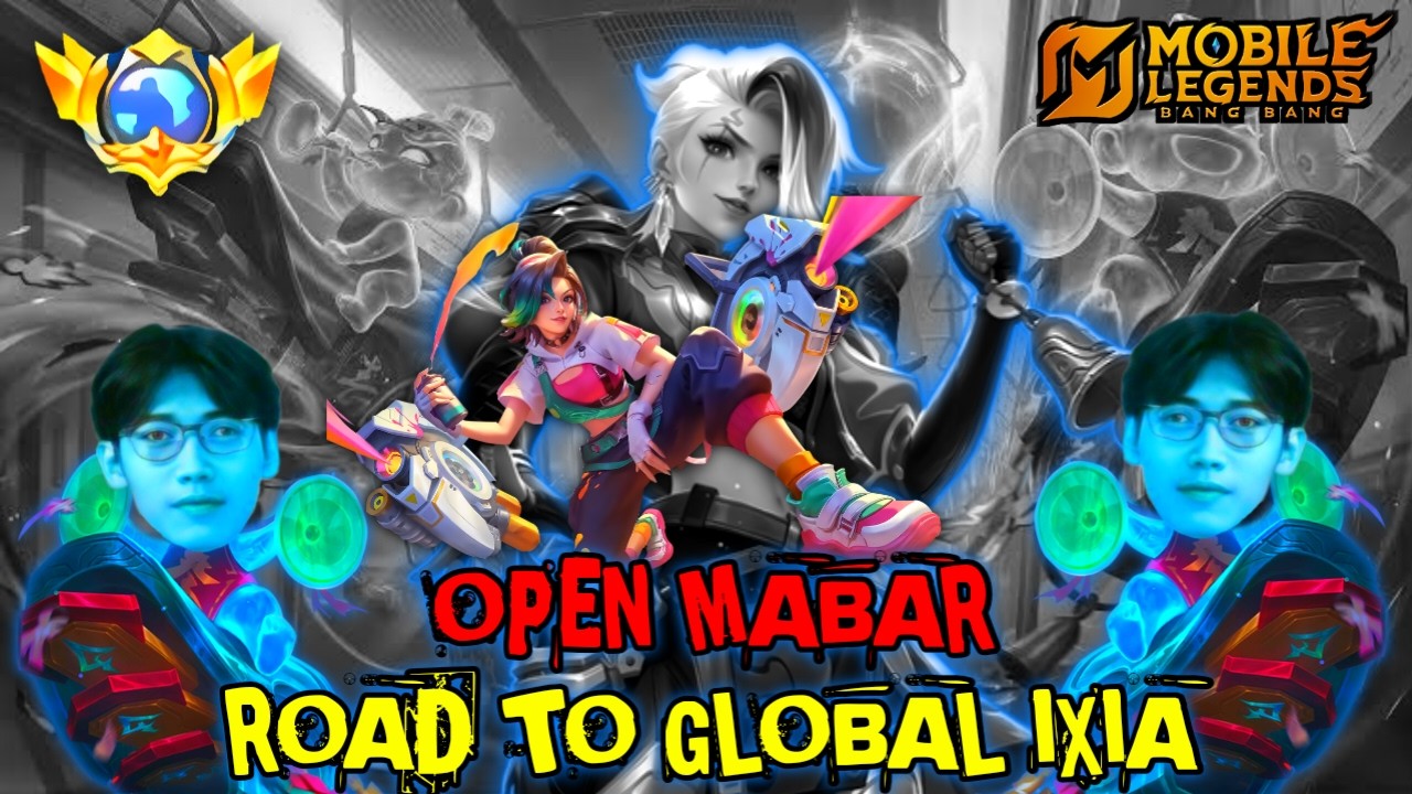 PUSH NGEMEMER IXIA #mobilelegends  #liverank