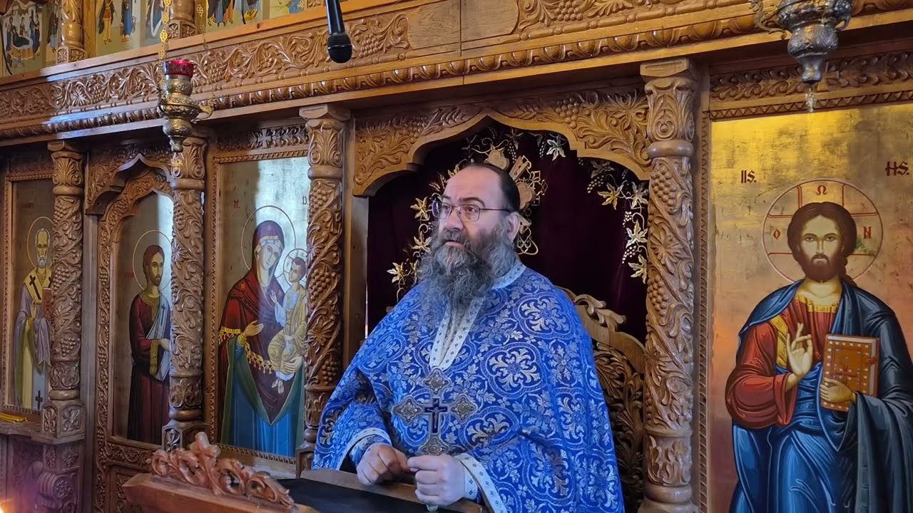 Ieromonah Macarie Banu - Predică la ziua a 19-a din Postul Mare (13 Martie 2026)