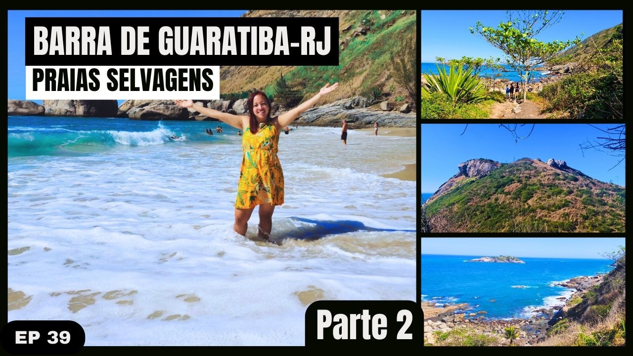 Conheça as Praias Selvangens - RJ | Praia do Perigoso, Praia das Conchas, Pedra da Tartaruga, Trilha