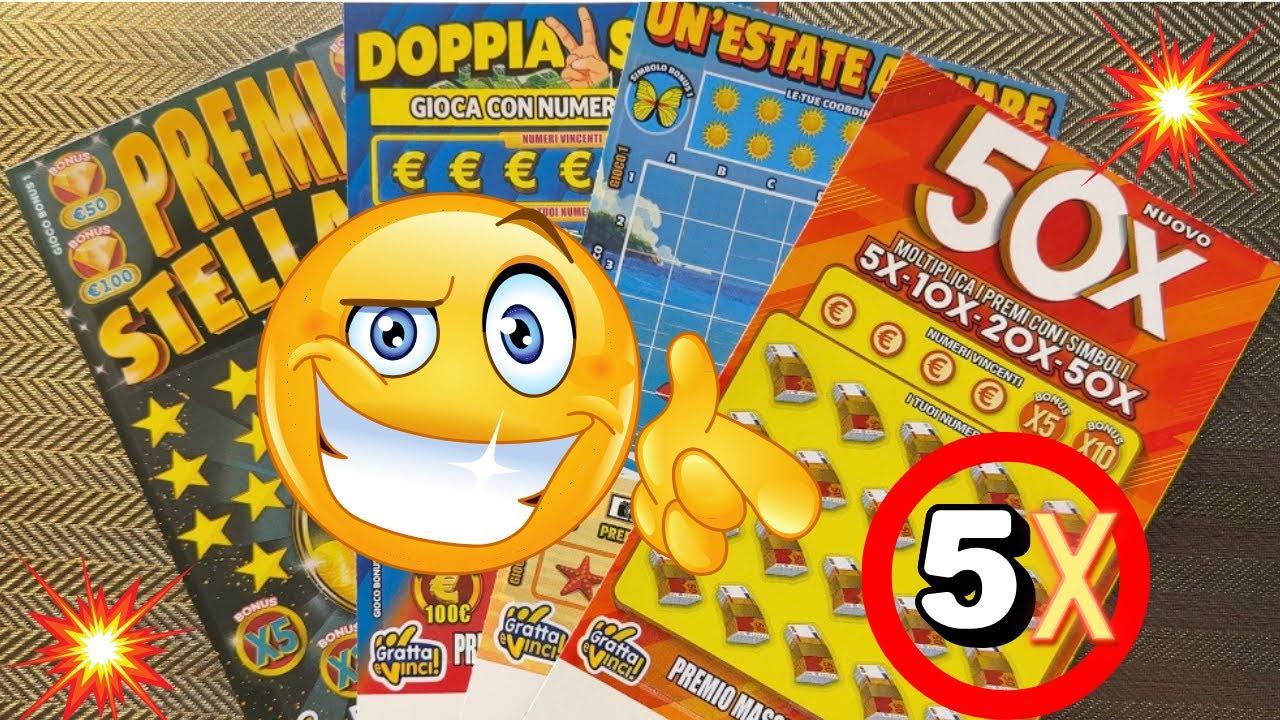 TRE SONO VINCENTI 🤑UNO TROVATO 5X🤑