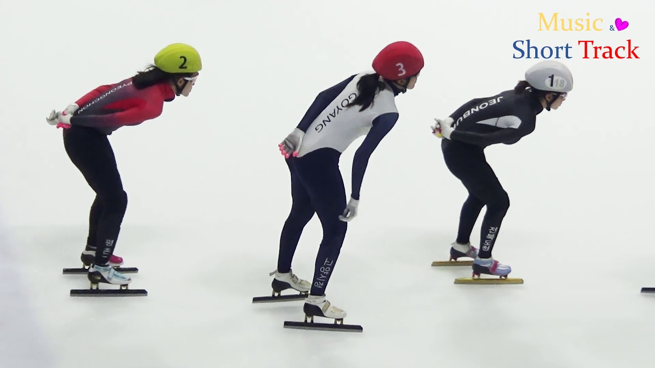 2019/20 쇼트트랙 국가대표 선발대회 2차 여자 3000m S.F / (빨)김아랑(보)노도희(노)서휘민(검)이유빈(파)김건희(흰)노아름(주)김지유(초)이소연