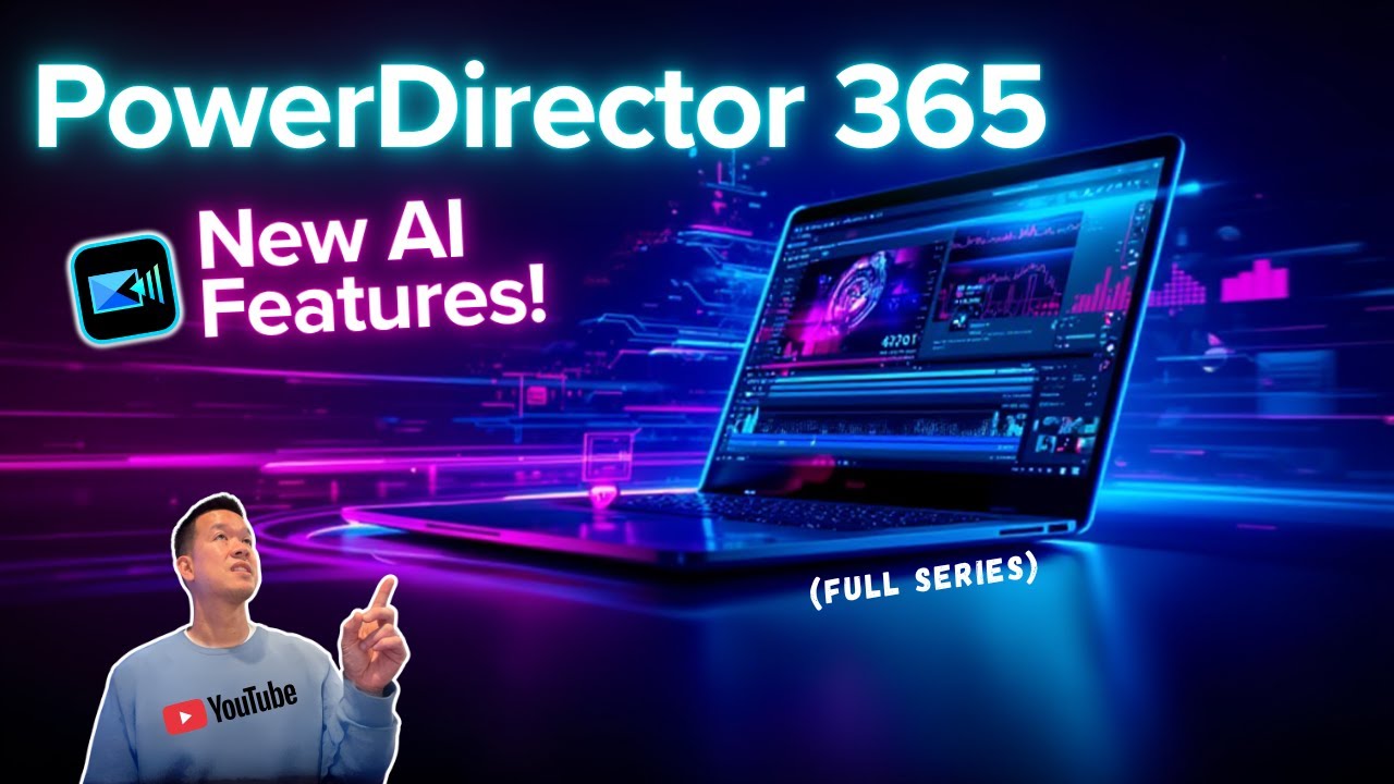 Представлены невероятные возможности искусственного интеллекта в PowerDirector 365! (ВСЯ серия 20...