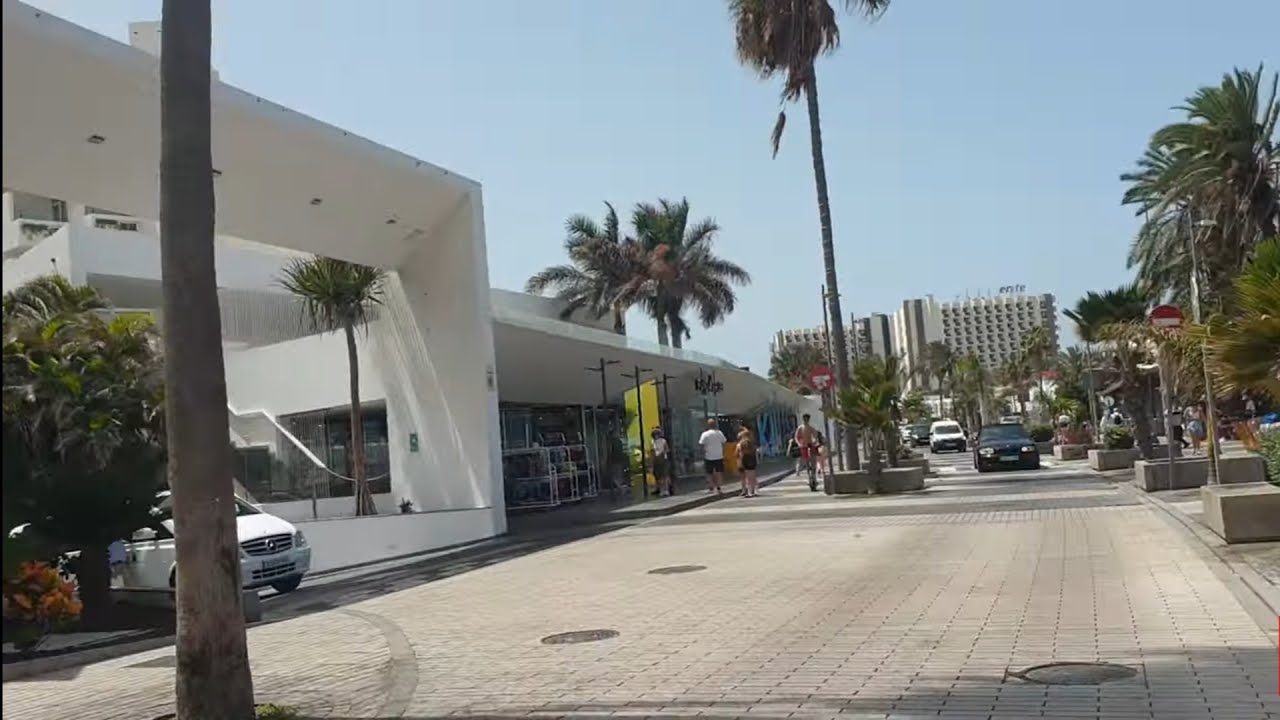 Tenerife Las Americas Hotel Troya to Palm Beach shopping centre