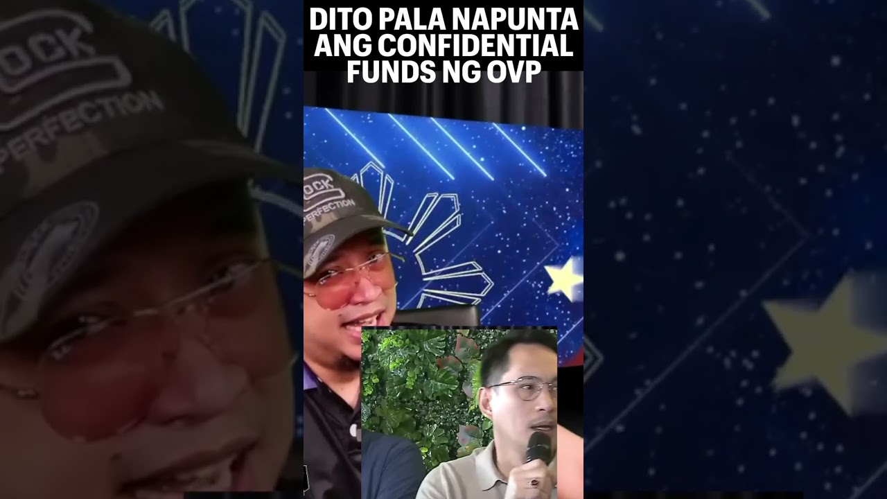 DITO PALA NAPUNTA ANG CONFIDENTIAL FUNDS NG OVP