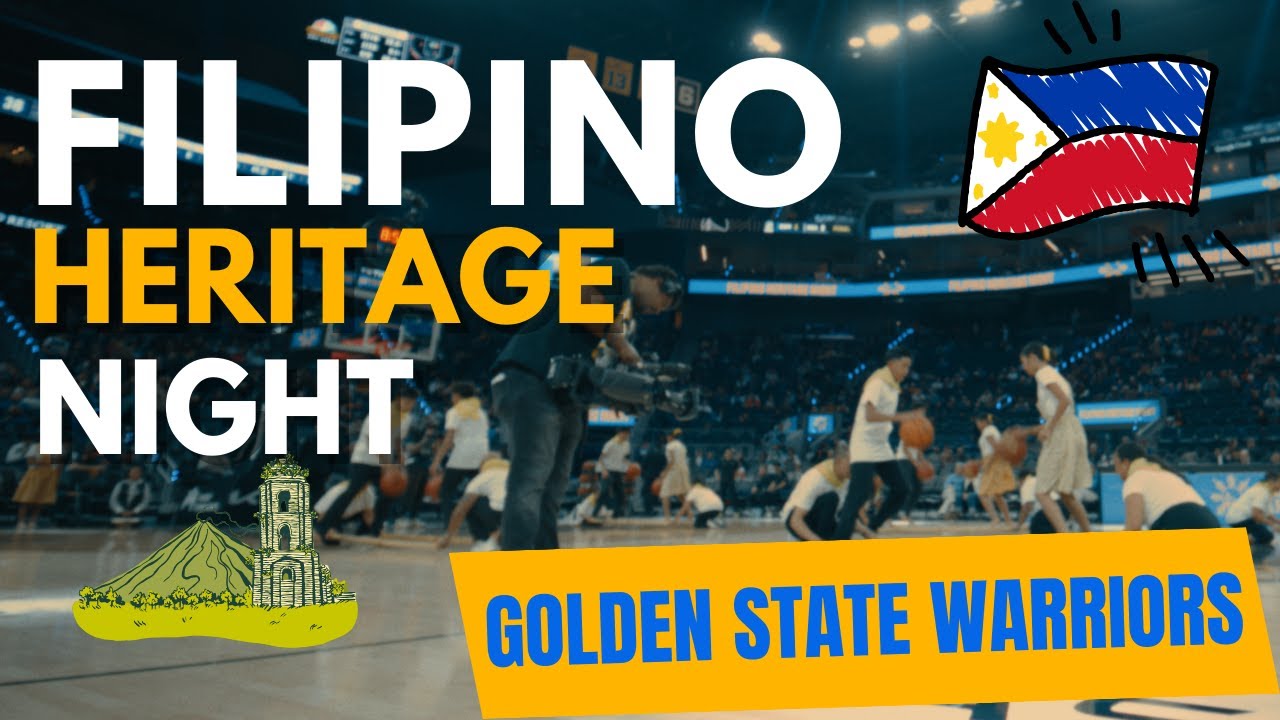 Golden State Warriors Filipino Heritage Night 🌟 | Celebrating Filipino American Culture Pinoy Pride!