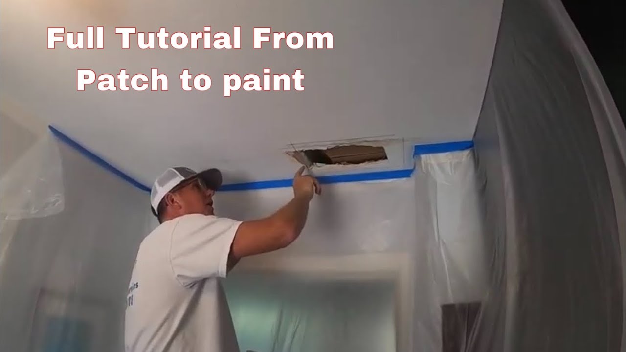 How to Fix A Drywall Repair and Paint within 3 Hours