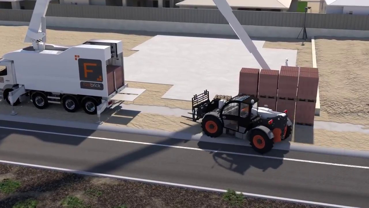 Fastbrick Robotics Hadrian X Digital Construction System