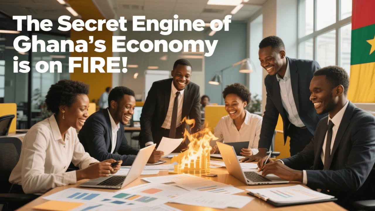 The Secret Engine of Ghana's Economy is on FIRE! 🔥 (Services Sector Explained)