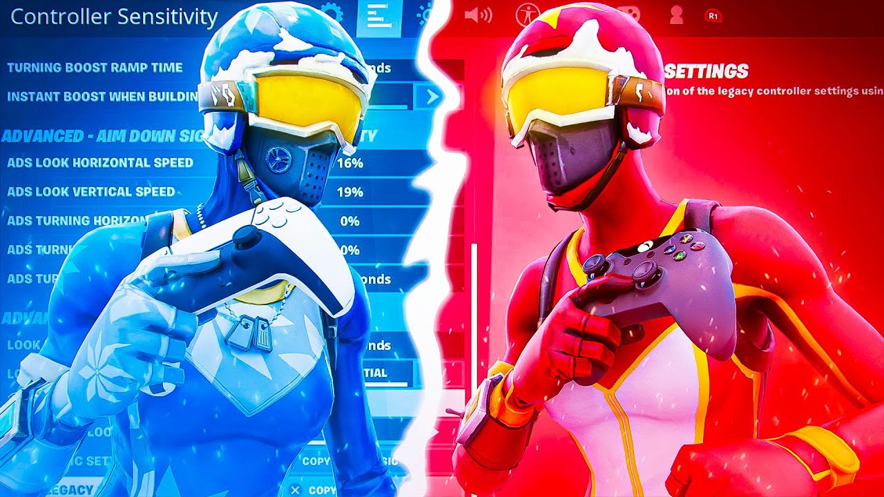 Trying The BEST Controller Players Settings In Chapter 3! (ft. Deyy & Tkay)