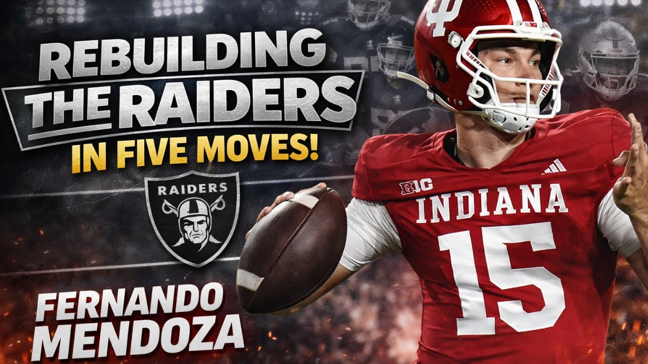 Пробный драфт и полное моделирование межсезонья команды Las Vegas Raiders: ПЕРЕСТРОЙКА RAIDERS ЗА...