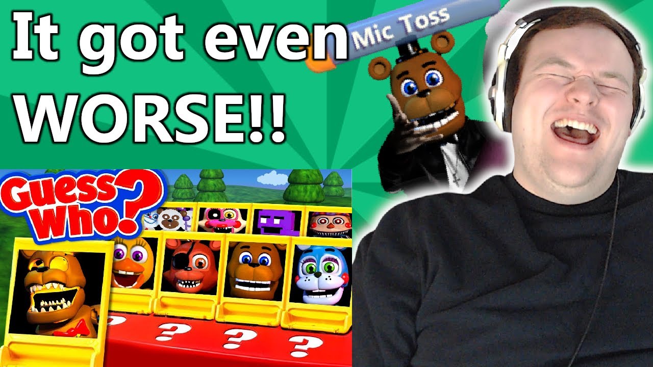 FNAF World Guess Who Is Harder Than You Think - @Mr.Wigglesworth | Fort_Master Reaction