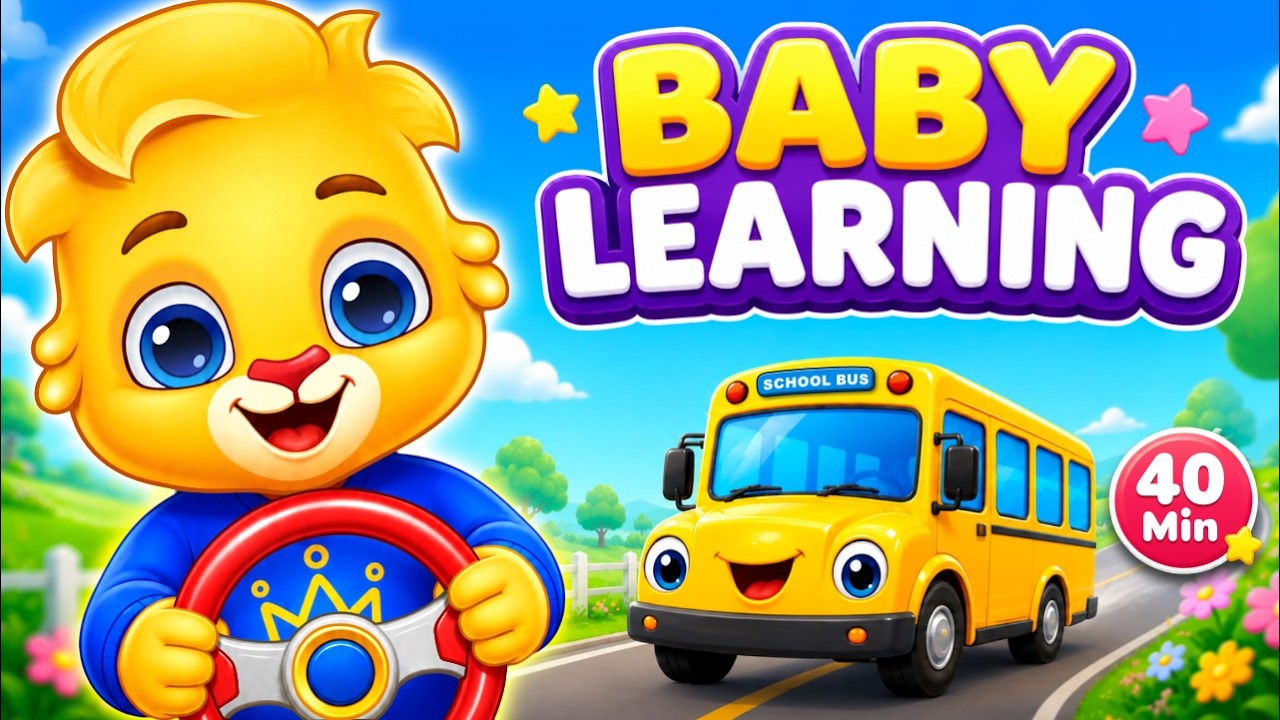 Baby Learning Videos | Toddler Learning Body Parts, First Words, Shapes & Baby Songs with Lucas