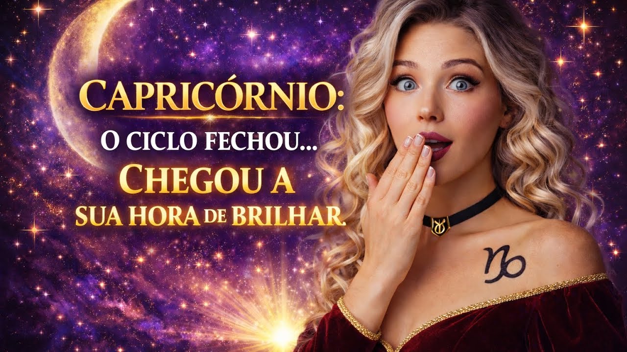 ♑ CAPRICÓRNIO: O CICLO FECHOU… UM GRANDE AMOR SURGINDO NA SUA VIDA 💞