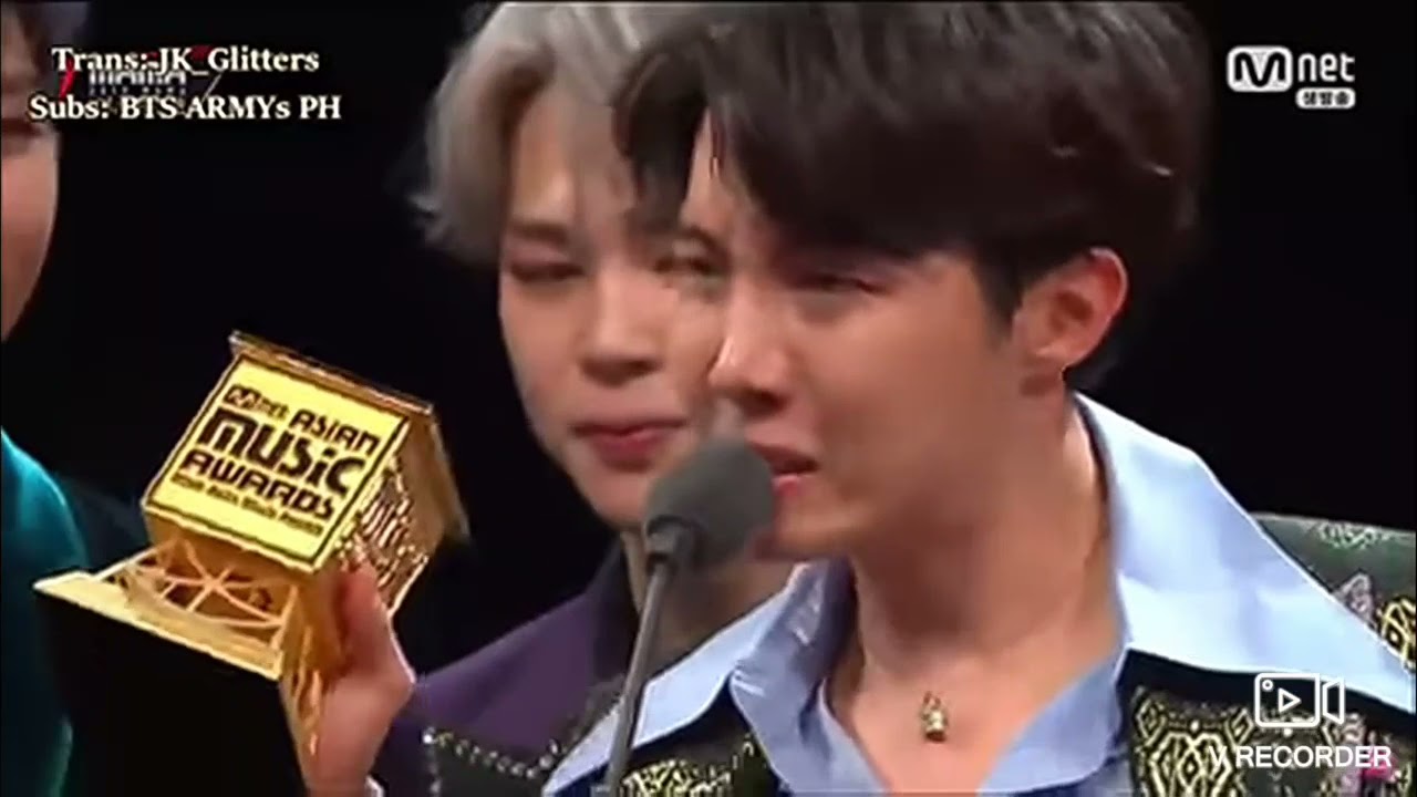 Hobi crying scene 😭😭