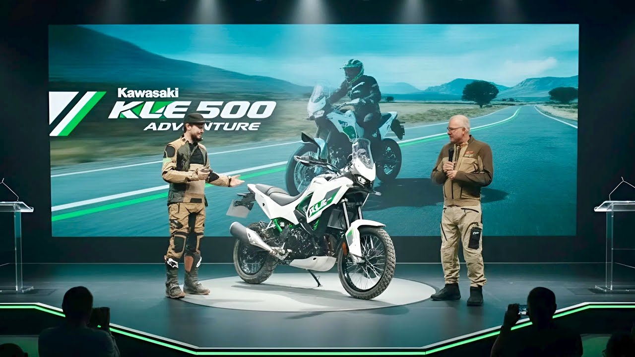 2026 NOWY KAWASAKI KLE500 ADVENTURE PIERWSZA JAZDA I RECENZJA!!