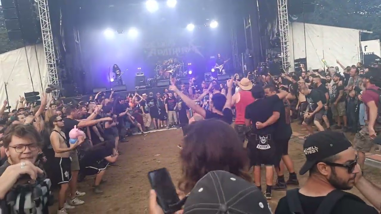 Wall of Death Angelus Apatrida Motocultor 2023 🤘