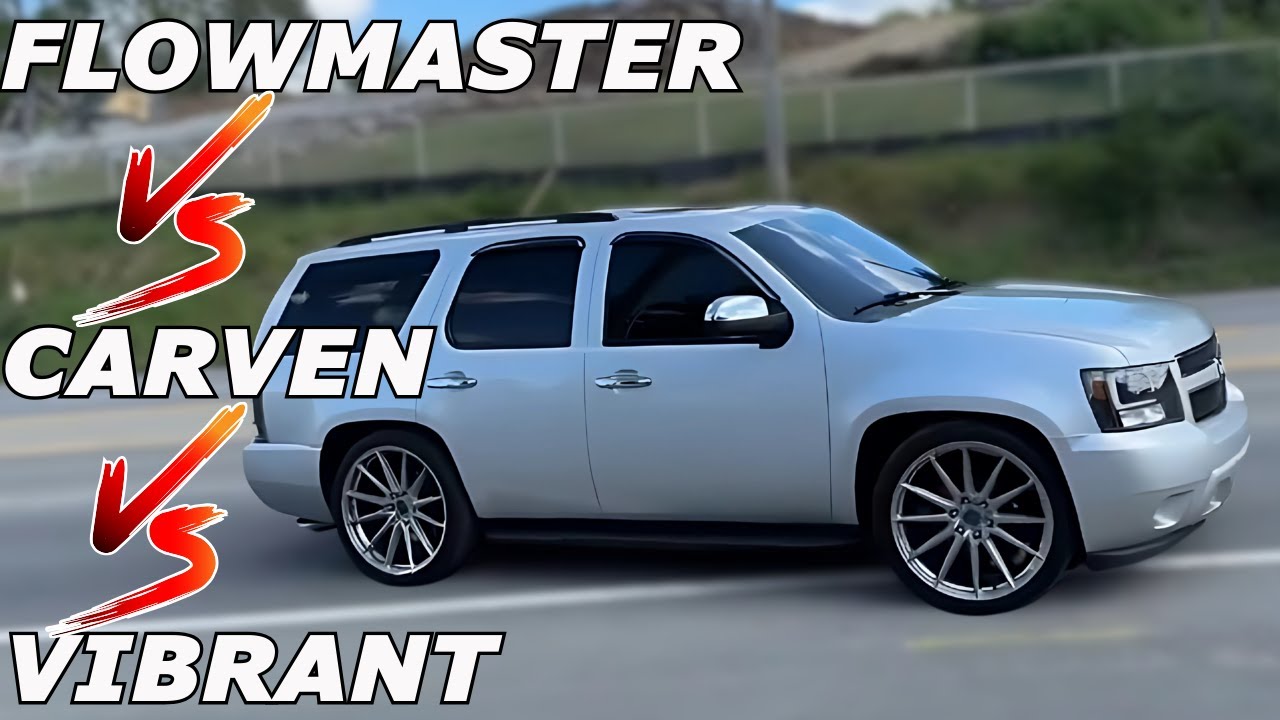 2007-2014 Chevy Tahoe 5.3L V8 Exhaust Sound w/ Vibrant Vs Carven Vs Flowmaster!