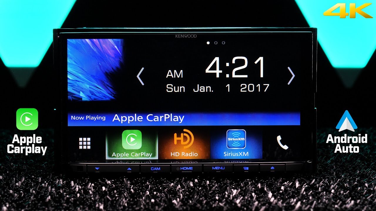 Kenwood DDX9704S - Apple Carplay and Android Auto plus WAZE