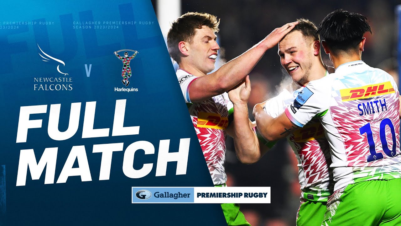 Newcastle v Harlequins - FULL MATCH | Outstanding Win! | Gallagher Premiership 24/25