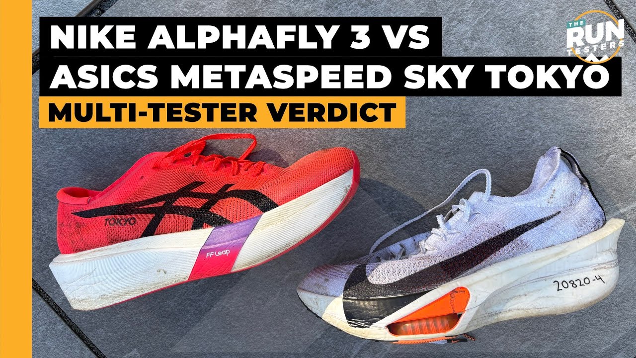 Nike Alphafly 3 против Asics Metaspeed Sky Tokyo: два бегуна сравнивают две лучшие модели кроссов...