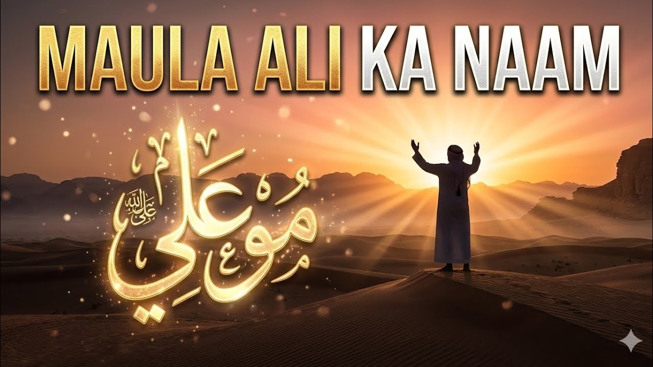 Maula Ali Ka Naam | Heart Touching Kalaam | Emotional Islamic Nasheed 2026#islamicnasheed #kalam 