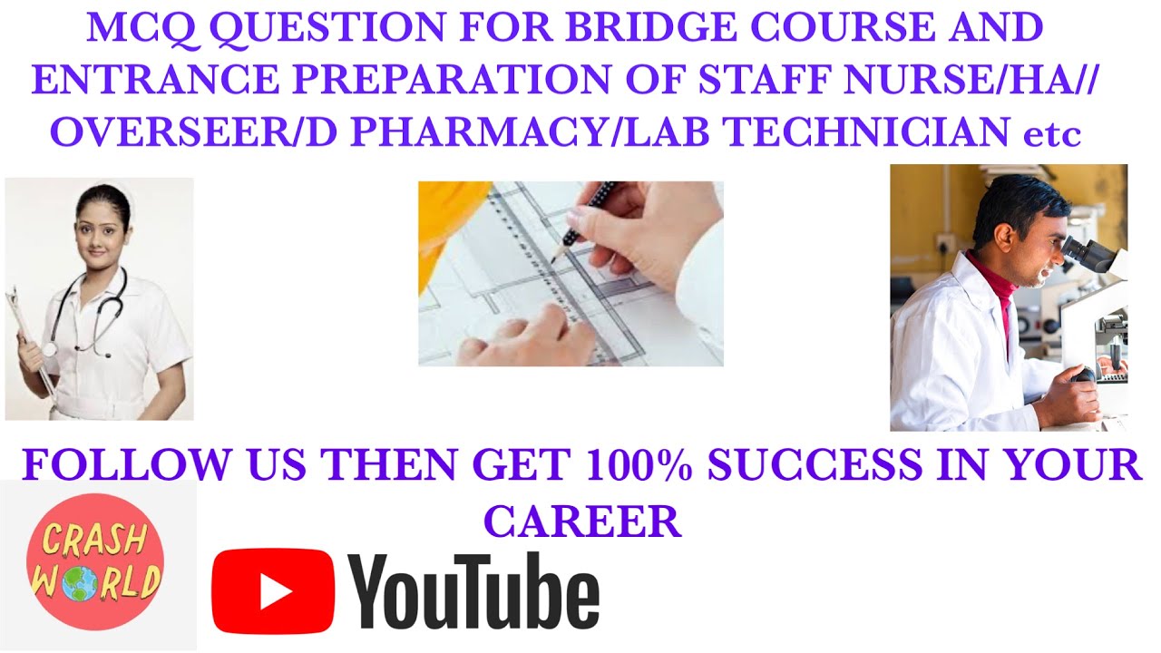 Bridge course and Entrance Preparation PART VII MCQ OF HEALTH/ HA/ Staff Nurse