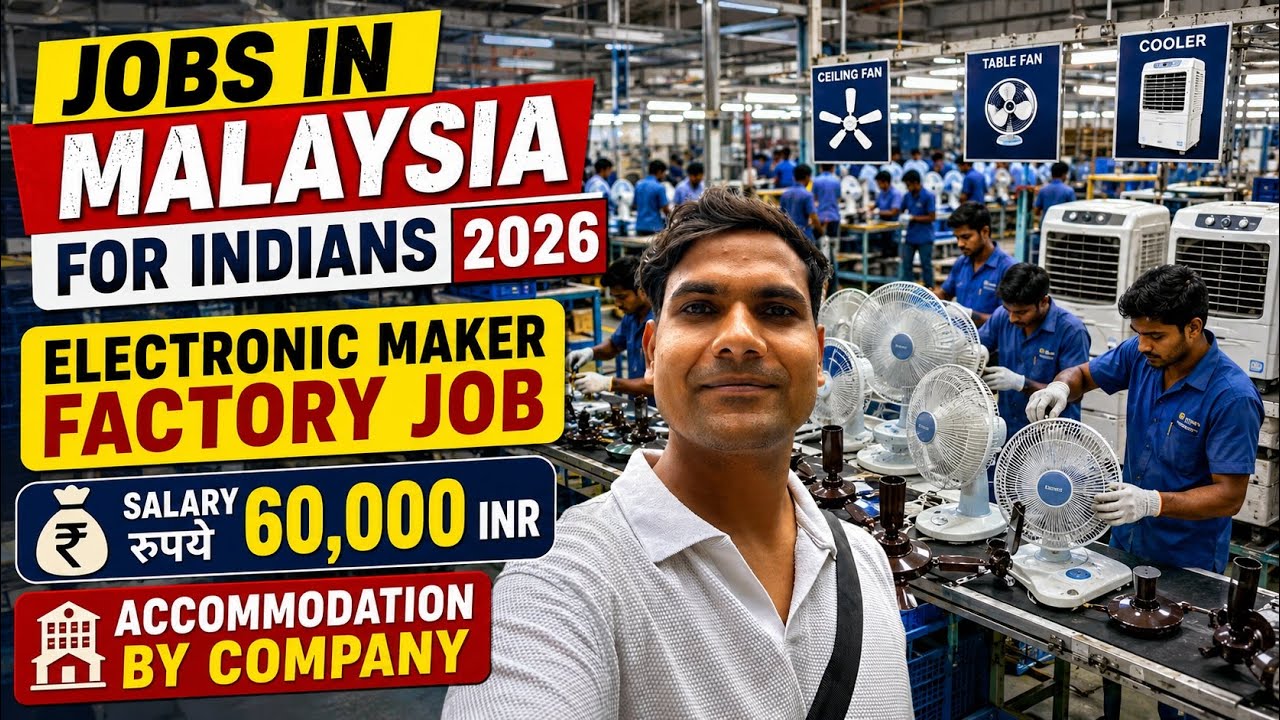 Работа на заводе в Малайзии 2026 🇲🇾 | Работа на электротехническом заводе для индийцев | Зарплата...