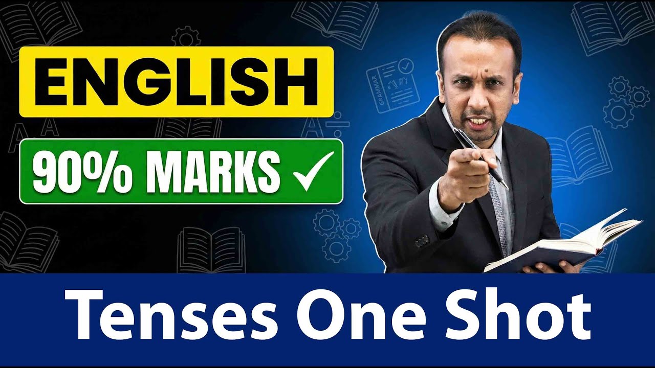 EduAid Daily Live | Class 10 English Tenses One Shot | Amlan Sir | EduAid
