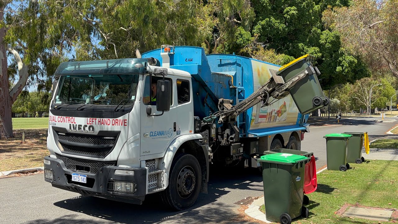 Town of Victoria park fogo and recycle the last of 3 bin week with SL01233 SL01234 and SL01235 